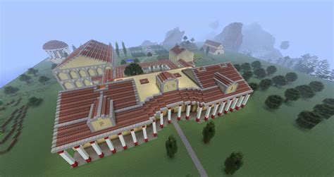 Ancient Roman Villa Minecraft Map