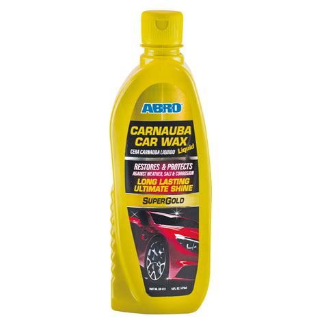 Carnauba Car Wax Super Gold Liquid - ABRO