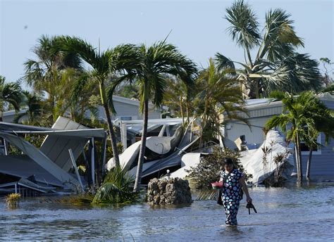 Hurricane Ian drenches Florida, leaves path of destruction | AP News