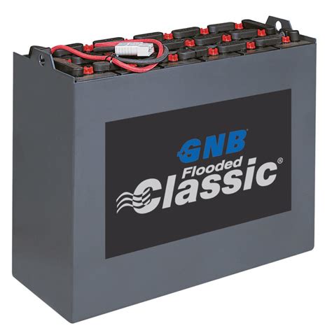 48 Volt 595 Amp Hour GNB Forklift Battery