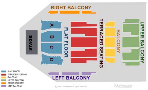 Foals Seating Plan - Bournemouth International Centre