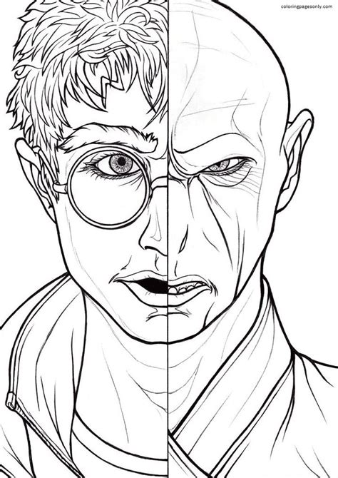 111 Harry Potter Coloring Pages - ColoringPagesOnly.com