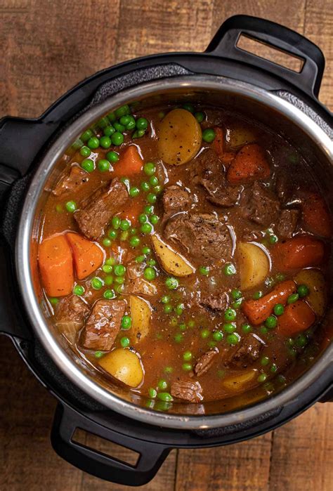 Instant Pot Beef Stew Recipe - Dinner, then Dessert