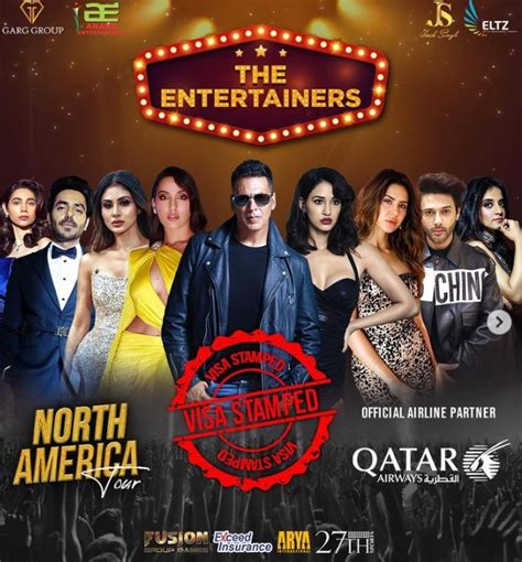 The Entertainers Tour 2023 Tickets | Akshay Kumar, Disha Patani, Nora, Mouni and more!