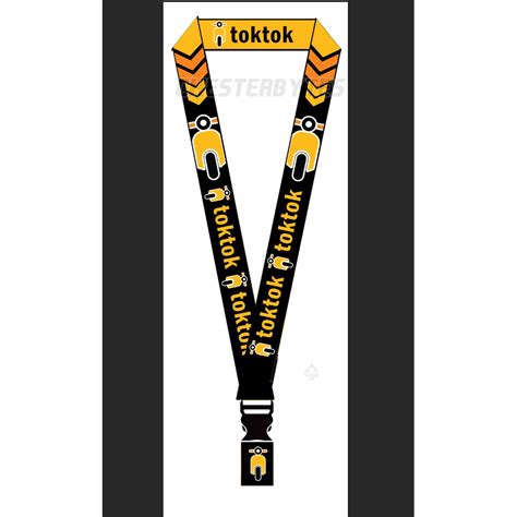 Toktok design lanyard id lace personalized lanyards ID Sling with Ghook ...