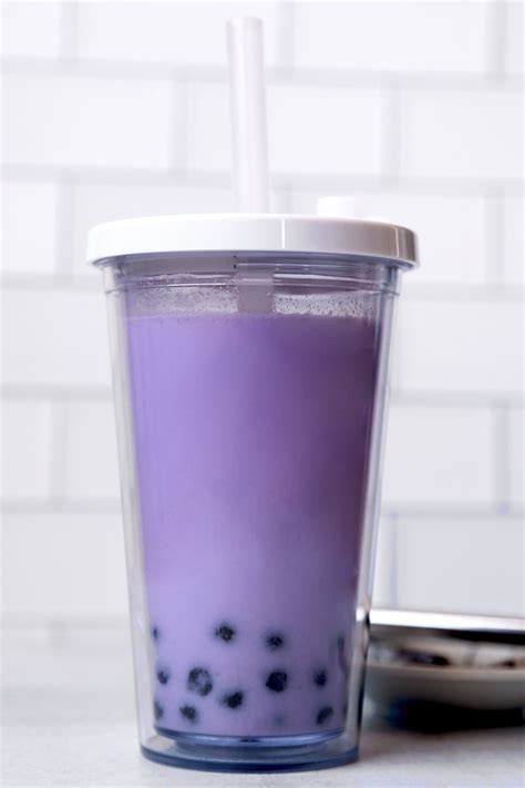 Taro Milk Tea (香芋奶茶) | Pickled Plum