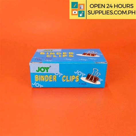 Binder Clips (Joy) 1 inch Width - Supplies 24/7 Delivery