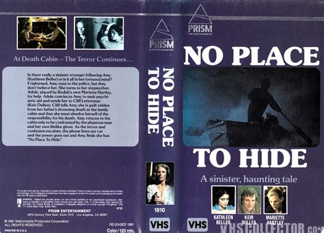 No Place to Hide | VHSCollector.com