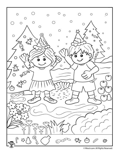 Christmas Hidden Picture Printables for Kids | Woo! Jr. Kids Activities ...