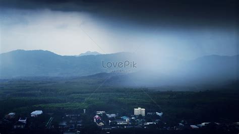 Panoramic Scenery Of Downpour Picture And HD Photos | Free Download On ...