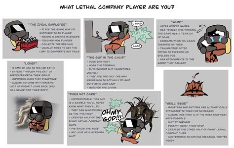 What lethal company player are you? : r/lethalcompany