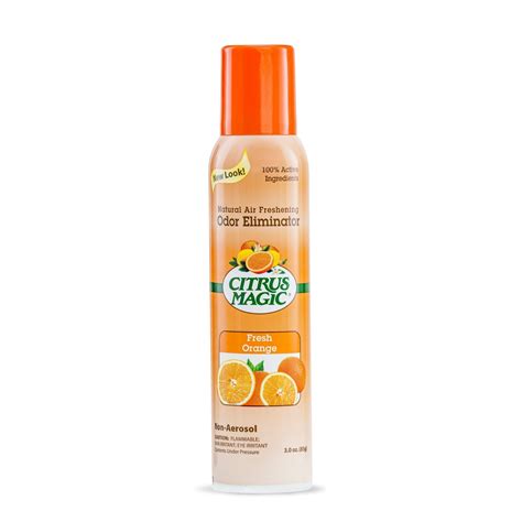 Citrus Magic Natural Odor Eliminating Air Freshener Spray, Fresh Orange