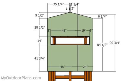 Elevated Deer Blind Plans | MyOutdoorPlans | Free Woodworking Plans and Projects, DIY Shed ...