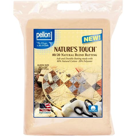 Pellon 80/20 Packaged Quilting Batting, off-White, Queen Size Precut - Walmart.com - Walmart.com