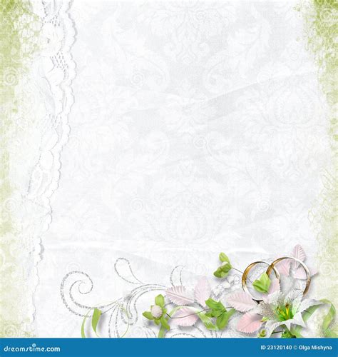 White Beautiful Wedding Background Stock Photo - Image: 23120140