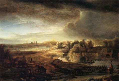 Gallery For > Famous Rembrandt Landscape Paintings | Rembrandt paintings, Rembrandt, Landscape ...