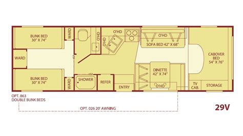 2005 Fleetwood Rv Floor Plans | Review Home Co