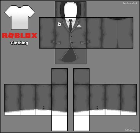 Suit Template For Roblox