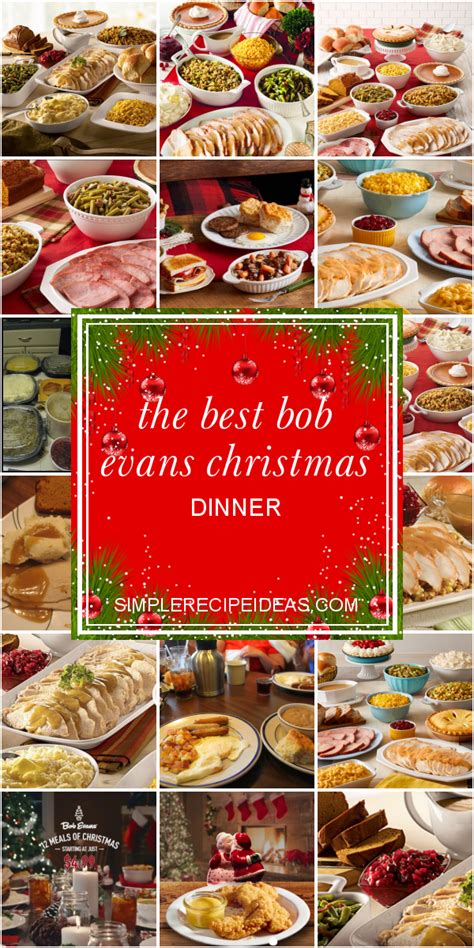 The Best Bob Evans Christmas Dinner – Best Recipes Ever