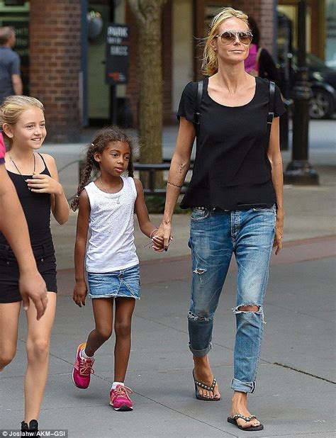 Heidi Klum, 42, treats kids to Nobu following romantic getaway | Heidi klum style, Heidi klum ...