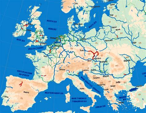 European Waterways, Barge Carrier, Inland Waterways Transport