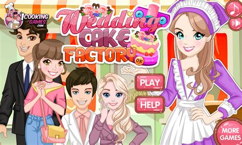 Wedding Cake Factory Game - Fun Girls Games