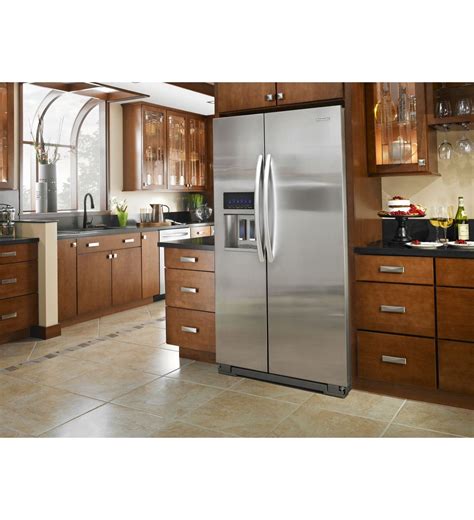 24 Cu. Ft. Counter-Depth Side-by-Side Refrigerator | Kitchen, Side by ...