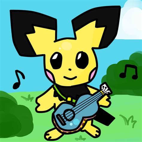 Meet Ukulele Pichu by LinkofSkyWind on DeviantArt