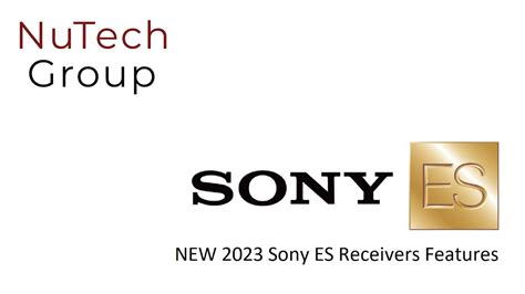 NEW 2023 Sony ES Receivers Features - YouTube