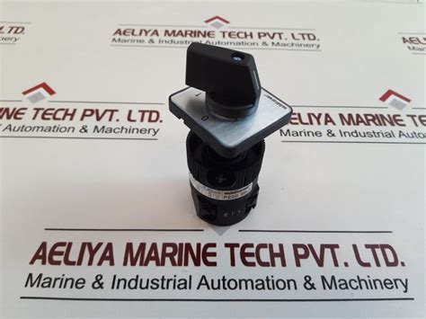 SALZER P220 ROTARY CAM SWITCH - Aeliya Marine