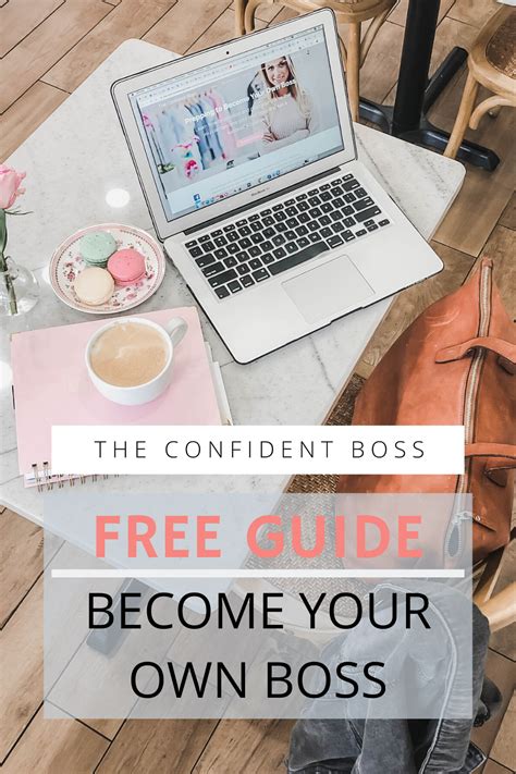 Free Guide to Becoming Your Own Boss | Best business ideas, Creating a ...