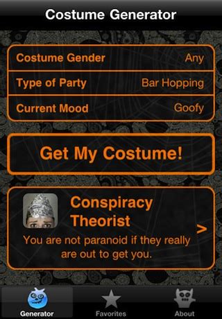 Halloween Costume Generator iPhone app review | AppSafari