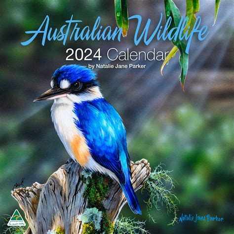 Square Australian Wildlife 2024 Wall Calendar - Australian Wildlife Art ...