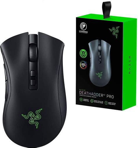 Razer DeathAdder v2 Pro Wireless Gaming Mouse: 20K DPI Optical Sensor - 3x Faster Than ...