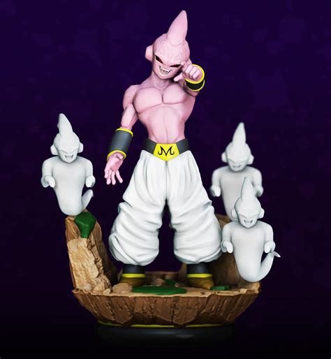 Kid Buu - Majin Buu Dragon Ball Z 3D Model by pipepipe123