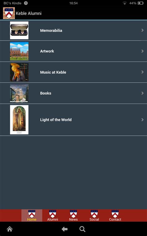 Keble College Alumni - App on Amazon Appstore