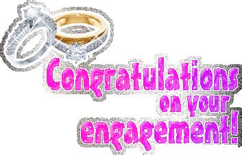 Congratulations On Your Engagement Wedding Rings - DesiGlitters.com