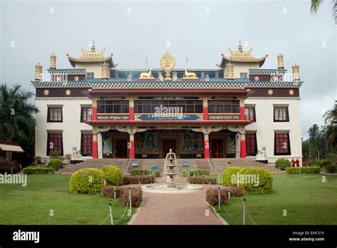 Golden Temple,Coorg,Karnataka Stock Photo - Alamy