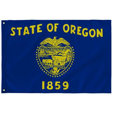 Oregon State Flag | Oregon state flag, State flags, Oregon