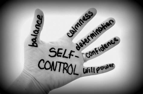 the art of cherishing our children: Self Control