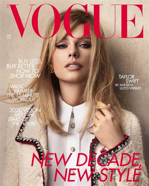 TAYLOR SWIFT in Vogue Magazine, January 2020 – HawtCelebs