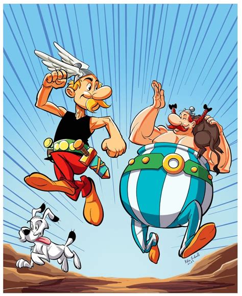 French Cartoon Characters Asterix : Obelix Asterix Parody Cartoon ...