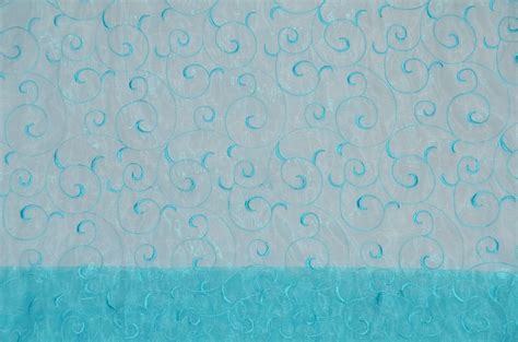 0951 TIFFANY BLUE - SWIRL ORGANZA – Fabrictopia