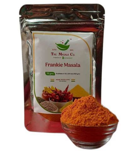 Frankie Masala Powder, For Food Processing, Packaging Size: 50 G at ₹ 680/kg in Mumbai