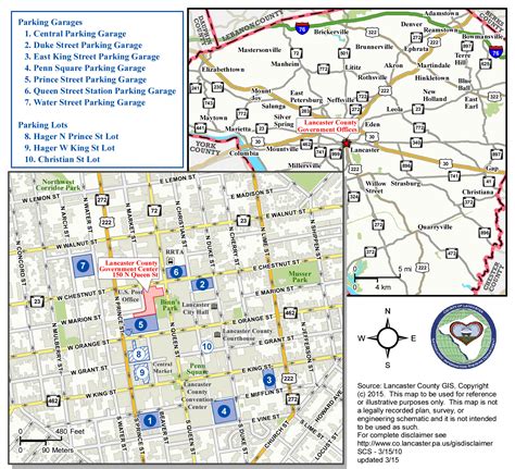 Printable Map Of Lancaster County Pa