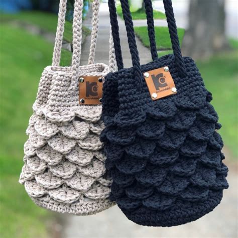 KCA Crochet Shoulder Bag Pattern - KnitcroAddict