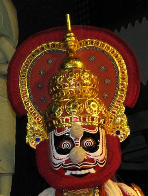 Krishnanattam narakasura. Mask | Masque, Asie