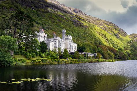 HD wallpaper: Ireland, nature, water, Abbey, lake | Wallpaper Flare