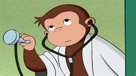 Curious George 23 Doctor Monkey - iToons - آموزش زبان و پرورش کودک دوزبانه