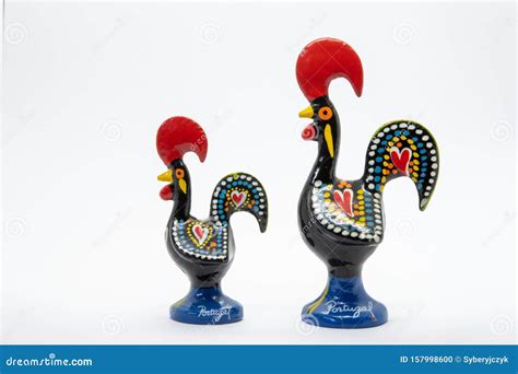 The rooster of Barcelos stock photo. Image of symbolism - 157998600